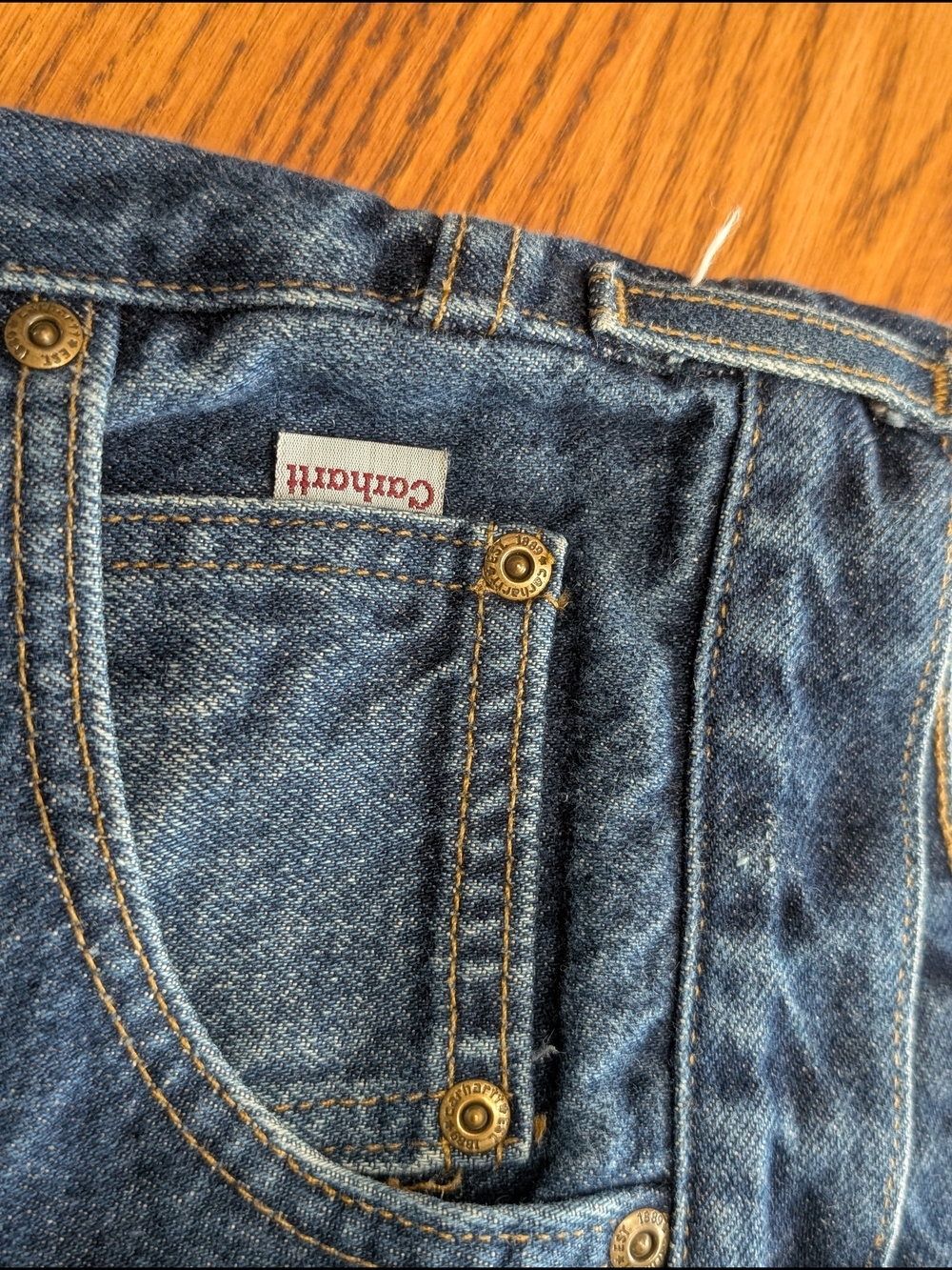 Vintage Carhartt Made in USA Men’s Relaxed Fit Jeans - Picture 11 of 17